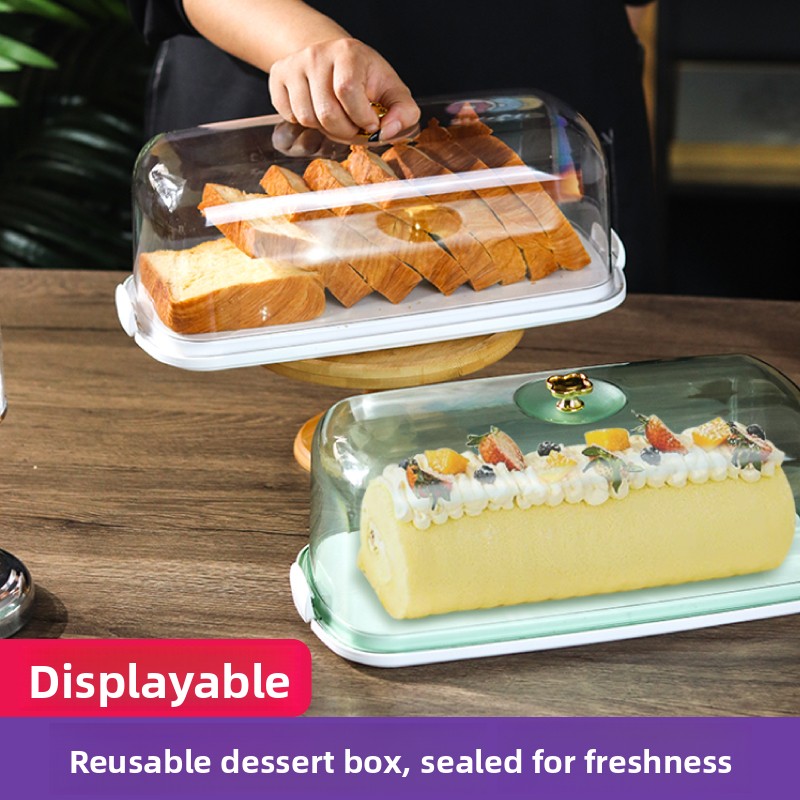 Kitchen Gadgets Organizer - Kotak Kemasan Penyimpanan Roti Panggang Gulung