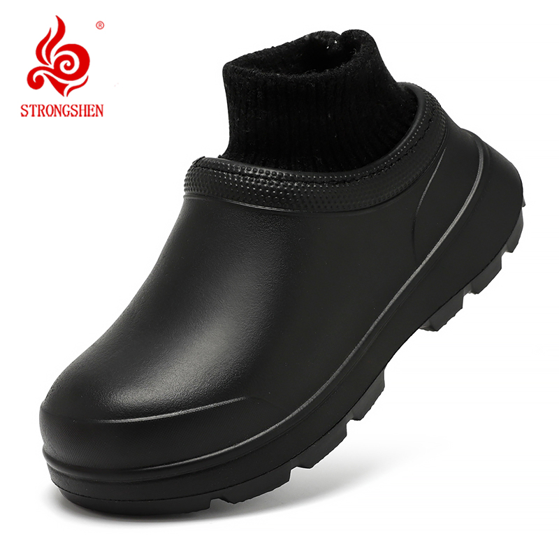 Kitchen Gadgets For Men - STRONGSHEN Sepatu Kerja Dapur Hangat Pria