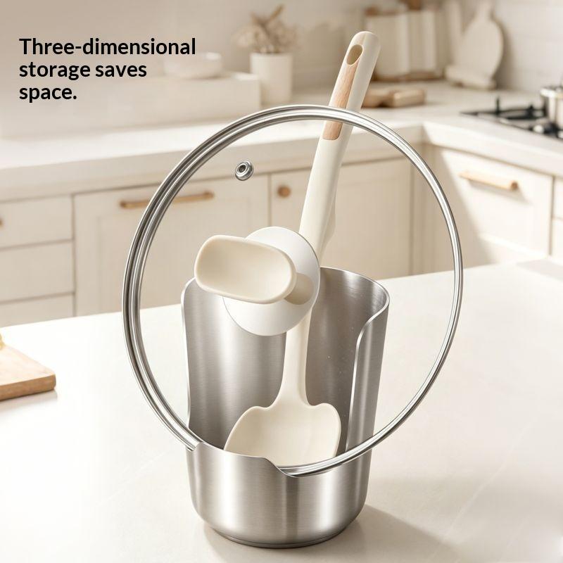 Rak Penyangga Sendok dan Tutup - Kitchen Gadgets Organizer ulasan dan harga