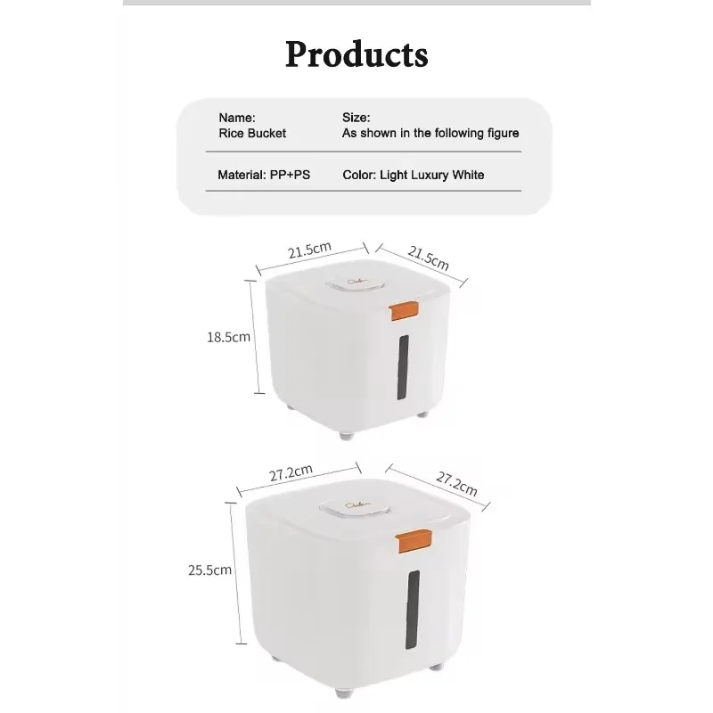 Kotak Penyimpanan Biji-bijian  - Kitchen Gadgets Organizer ulasan dan harga